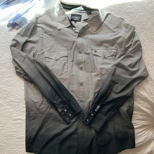 Mens long sleeve button down